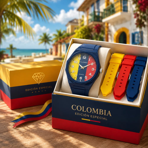 ⚡ El Reloj Tricolor que Está Robando Miradas en Colombia